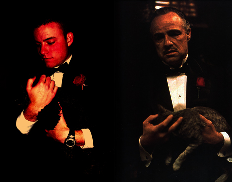 Cody Miller as the Godfather